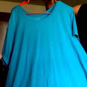 torrid aqua classic tee